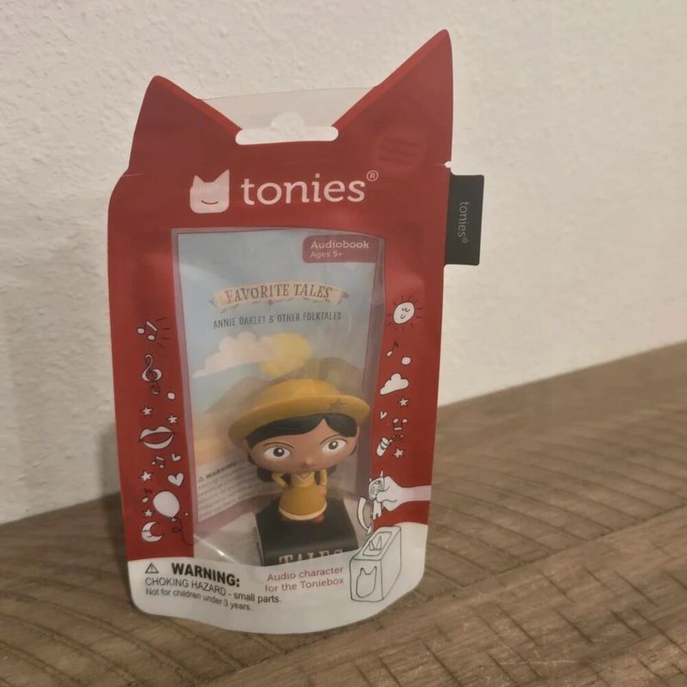 Tonies Favorite Tales Annie Oakley & Other Folktales Tonie Audio Character NEW